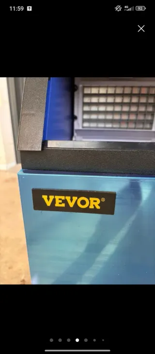 Máquina de hielo VEVOR azu -HIELO PEQUEÑO-