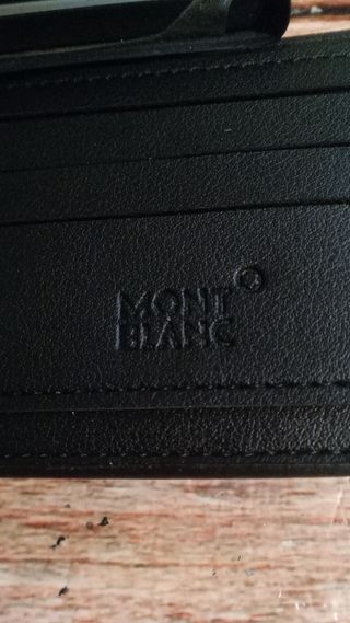 Cartera Montblanc Negra