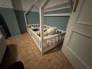 Cama Infantil Casa Blanca 80x160