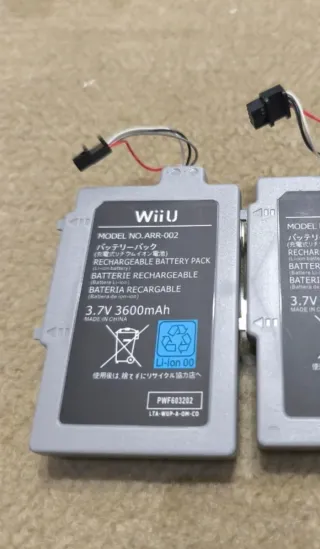 Batería Wii U Gamepad Ampliada 3600mAh