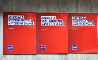 Lote libros Acceso Universidad +25 H/CCSS