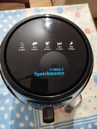 Freidora de aire con funcion de voz