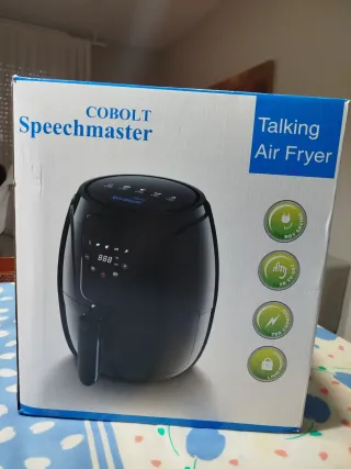 Freidora de aire con funcion de voz