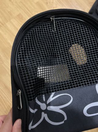 Transportín Mascota Cabina Grande Flores