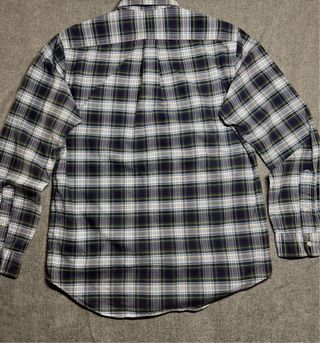 Ralph Lauren camisa tartan azul y verde M classic