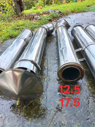 Tubos Inox Calefacción con Accesorios