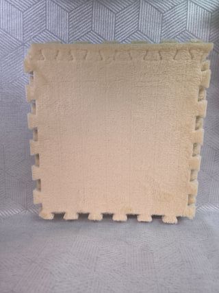 Pack 12 Alfombras Puzzle Peluche - Varios colores