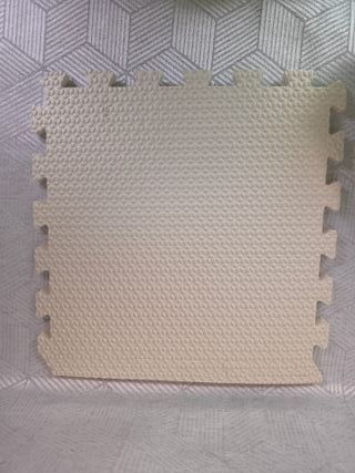 Pack 12 Alfombras Puzzle Peluche - Varios colores