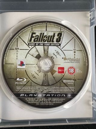 PS3 Fallout 3 Game of the Year Edition PlayStation