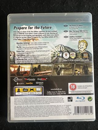 PS3 Fallout 3 Game of the Year Edition PlayStation