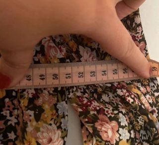 Blusa estampada floral talla L, nueva