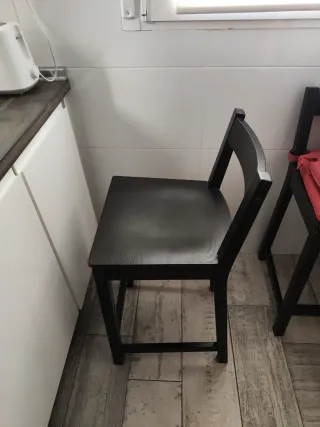 Taburete NORDVIKEN ikea, asiento a 62cm.