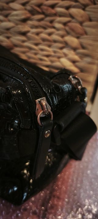 Bolso Tous Negro Charol original