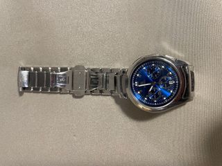 Cronografo Breil Vintage Blu Argento