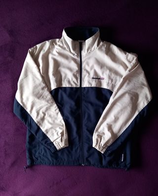 Chándal Reebok Hombre Beige y Azul