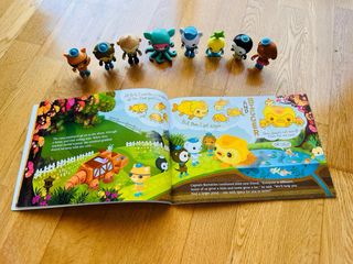 Octonautas libro y figuras