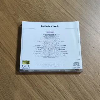 CD Chopin Tristezza - Pianoforte