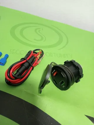 Cargador USB Coche Doble Puerto