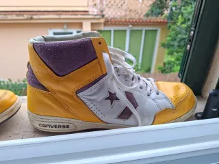 Converse Weapon Blancas y Amarillas