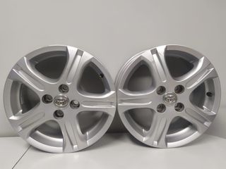 Juego Llantas de 15 originales Toyota Yaris 4x100