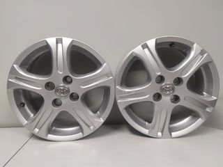 Juego Llantas de 15 originales Toyota Yaris 4x100