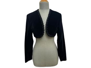 Torera Terciopelo Negro