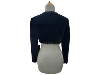 Torera Terciopelo Negro