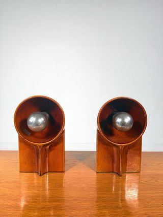 Lámpara de mesa italiana 1970