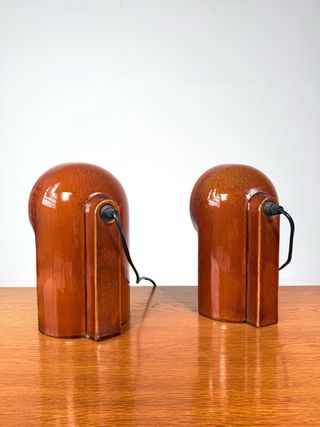 Lámpara de mesa italiana 1970