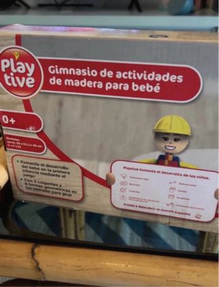 Gimnasio de madera para bebé Playtive A estrenar