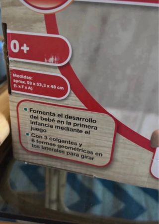 Gimnasio de madera para bebé Playtive A estrenar