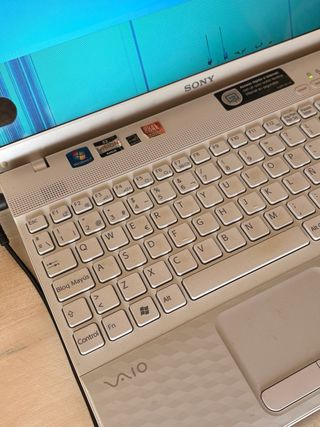 Portátil Sony Vaio Blanco