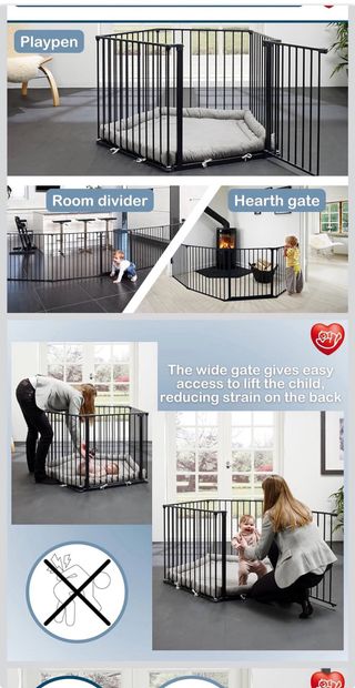 Parque para bebé certificado