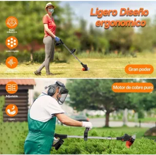 Cortabordes Inalámbrico 3 en 1