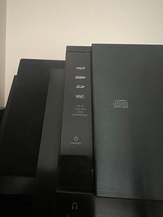 Minicadena Sunstech Negra multi función