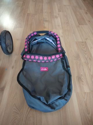 Carrito y capazo muñecas lunares