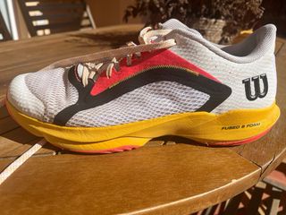 Zapatillas Padel Wilson Hurakn Pro 2.0 blancas