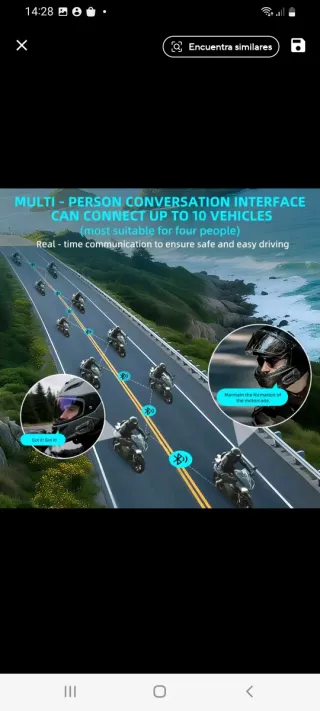 Intercomunicador Casco Moto WAYXIN R18