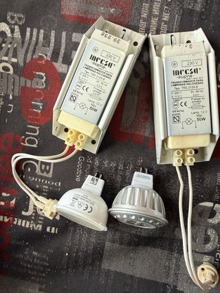 Transformador INECSA SUPRA 2125B 50W+bombillas led