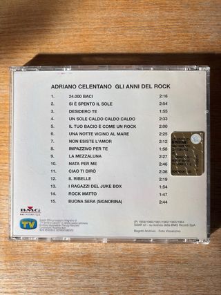 CD Adriano Celentano, Andrea Bocelli, Pooh