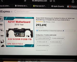 MacBook Pro 2019 16”