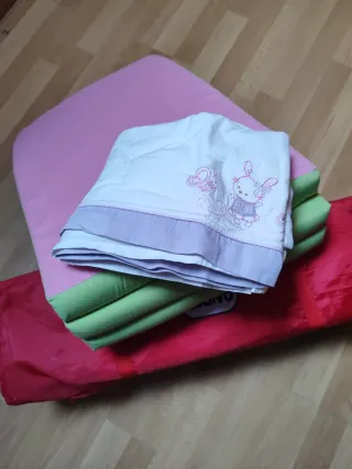 Funda Cuna de Viaje Plegable Roja