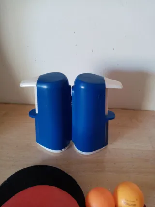 Set de ping pong: palas, pelotas y red