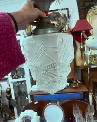 Lámpara Art Decó Francesa 1930