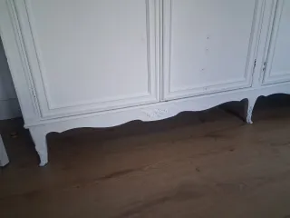 Armario vintage blanco madera