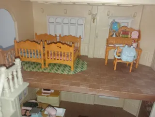 Casa Sylvanian con luces