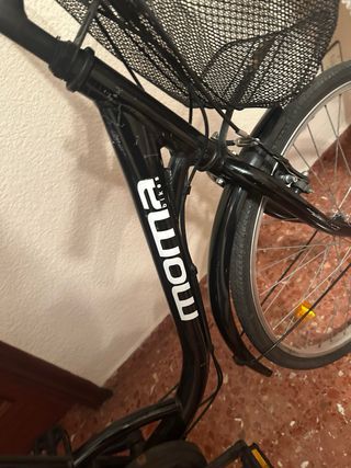 Bicicleta Paseo Moma City Classic Negra