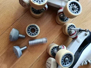 Patin artistico blanco