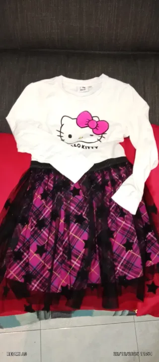 Pantalón azul niña y hombre