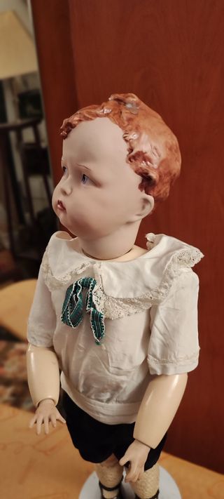 Reproducción muñeco antiguo años 1900